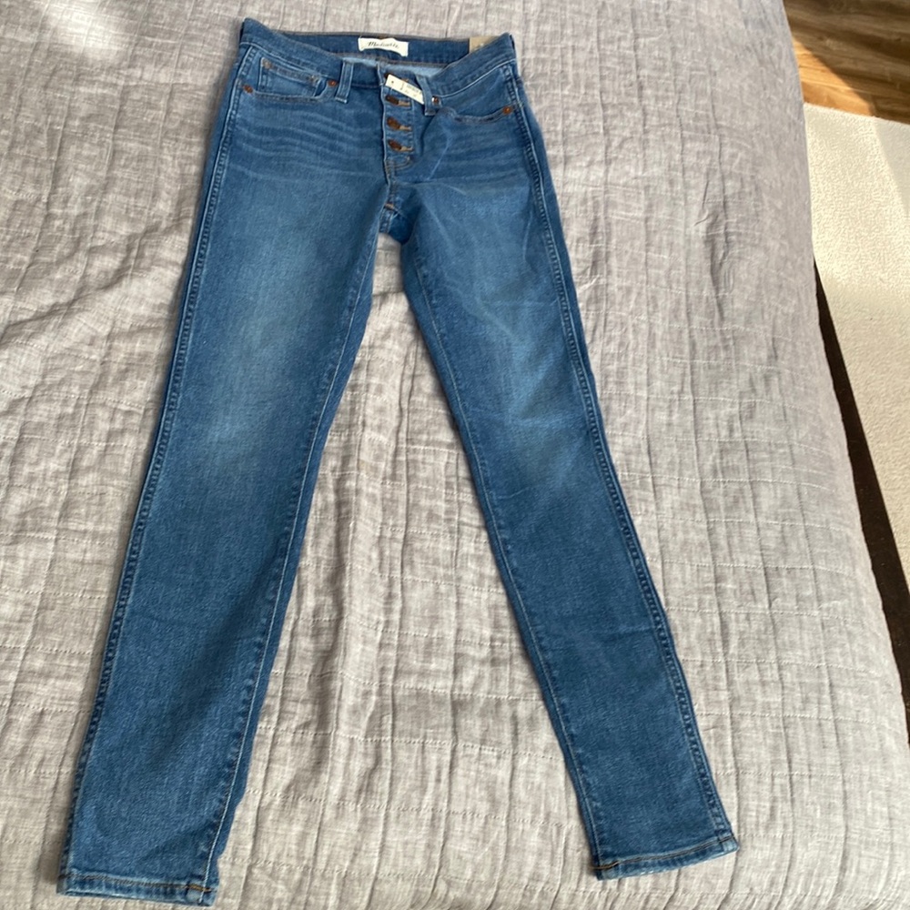 Madewell 10” hi-rise skinny jeans